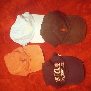 4 Ralph Lauren's hats